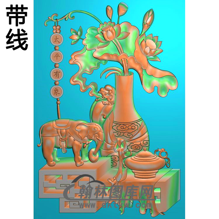 HP-002-太平有象精雕图(QTP-012)展示