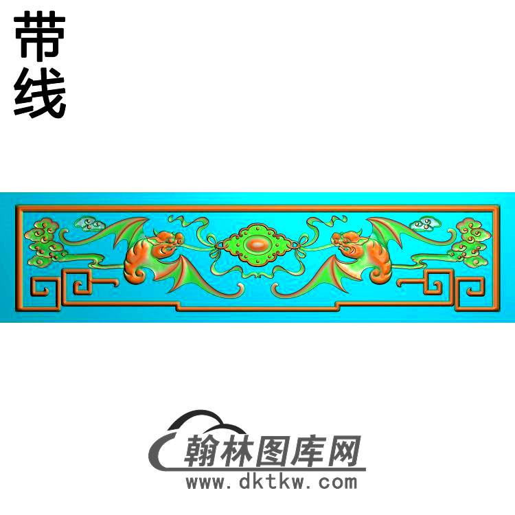 BF-0107-蝙蝠精雕图(BF-307)展示