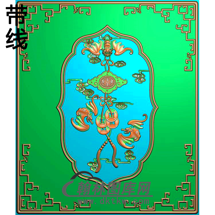 BF-8001-蝙蝠精雕图(BF-503)展示