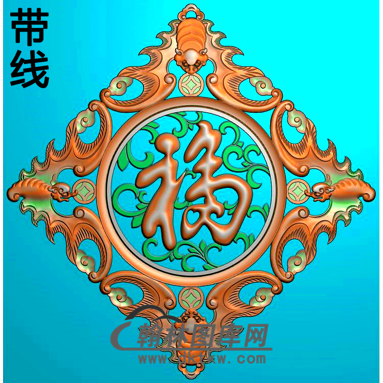 LK173精雕图(BF-585)展示