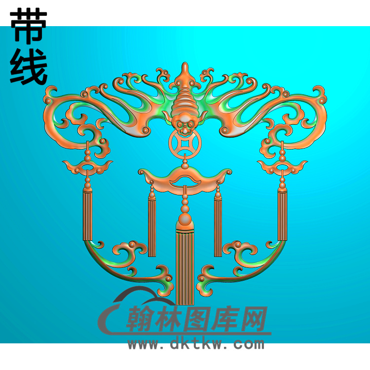 蝙蝠精雕图（BF-045)展示
