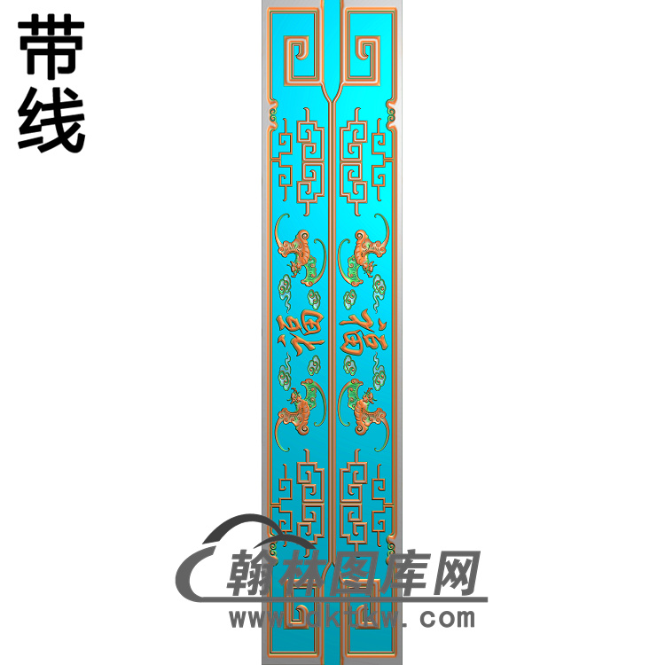 蝙蝠精雕图（BF-048)展示