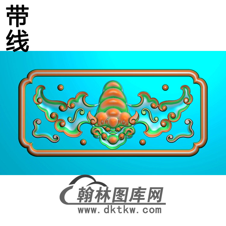 蝙蝠精雕图（BF-051)展示