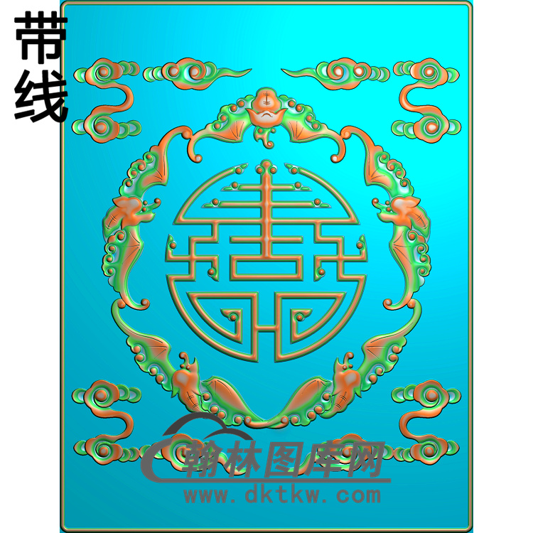 蝙蝠精雕图（BF-067)展示