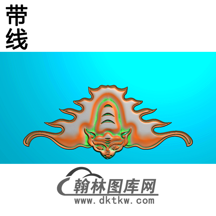 蝙蝠精雕图（BF-080)展示