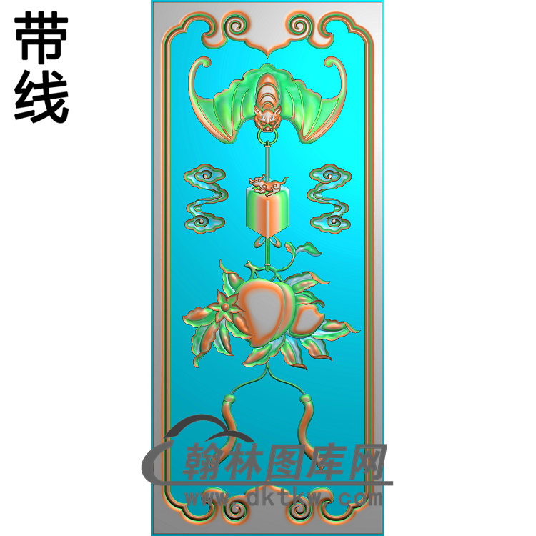 蝙蝠精雕图（BF-081)展示