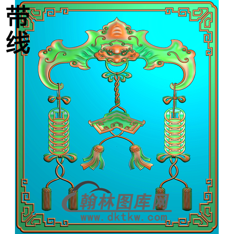 蝙蝠精雕图（BF-119)展示