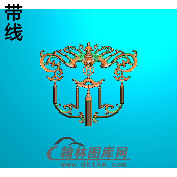 蝙蝠精雕图（BF-150)展示