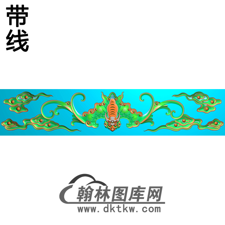 蝙蝠精雕图（BF-195)展示