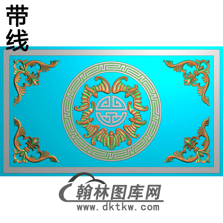 蝙蝠精雕图（BF-204)展示
