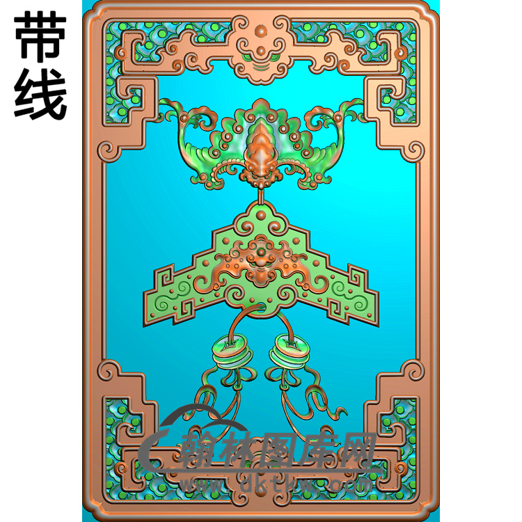 蝙蝠精雕图（BF-207)展示