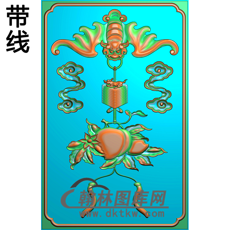 蝙蝠精雕图（BF-224)展示