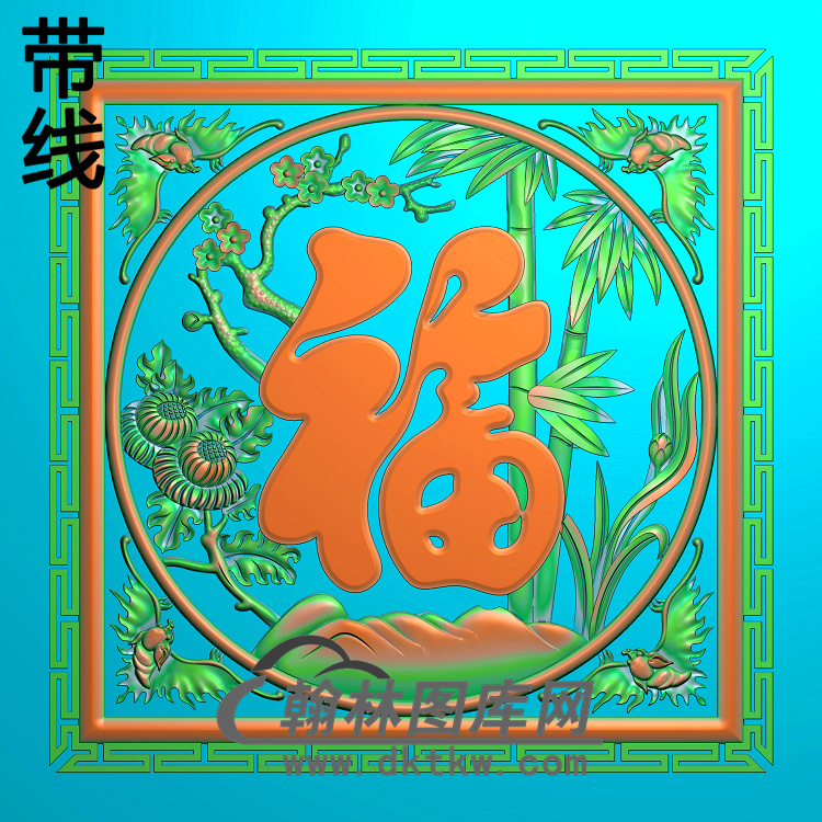 蝙蝠精雕图（BF-229)展示