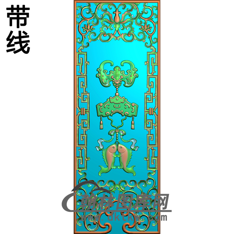 蝙蝠精雕图（BF-254)展示