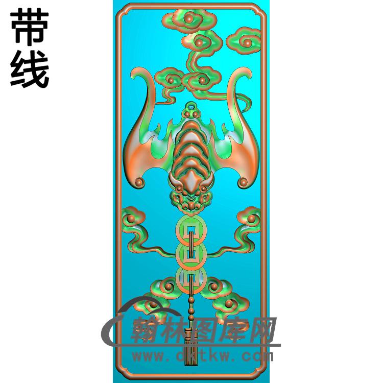 蝙蝠精雕图（BF-270)展示