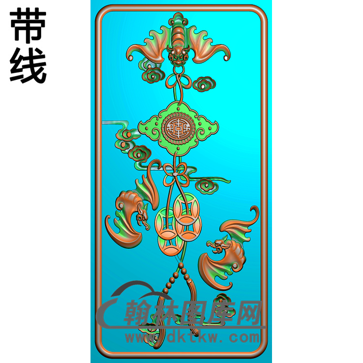蝙蝠精雕图（BF-277)展示