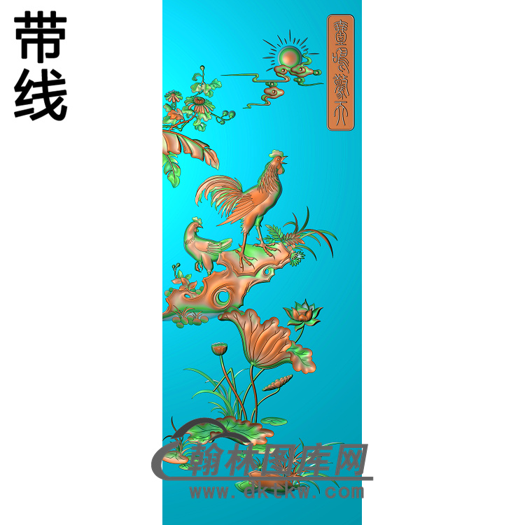 花草动物011_AUTOSAVE精雕图(J-010)展示