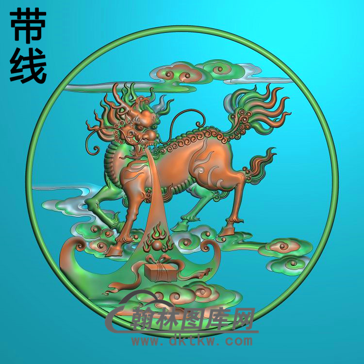L-0002-龙精雕图（QL-010）展示