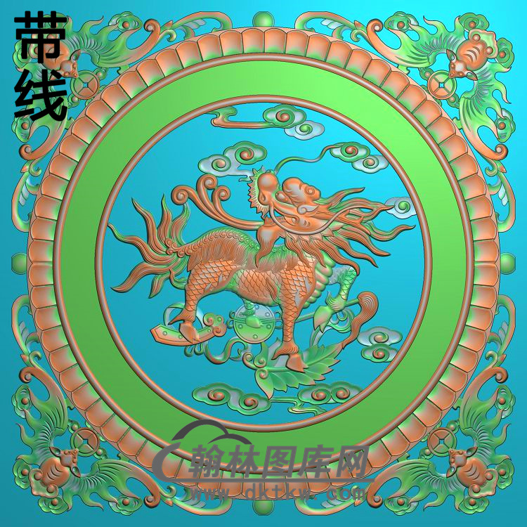LK218精雕图（QL-013）展示