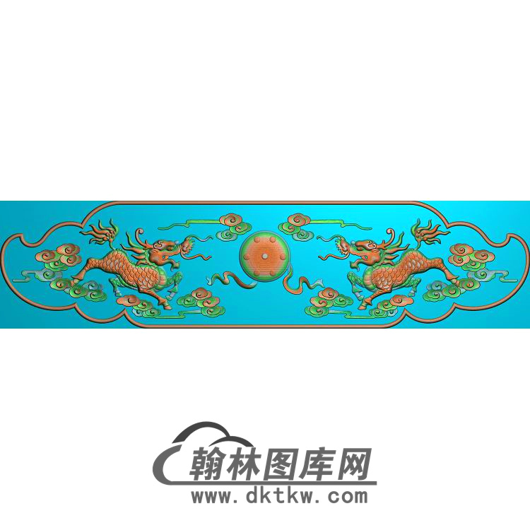 QL-316福禄寿麒麟无线精雕图（QL-032）展示