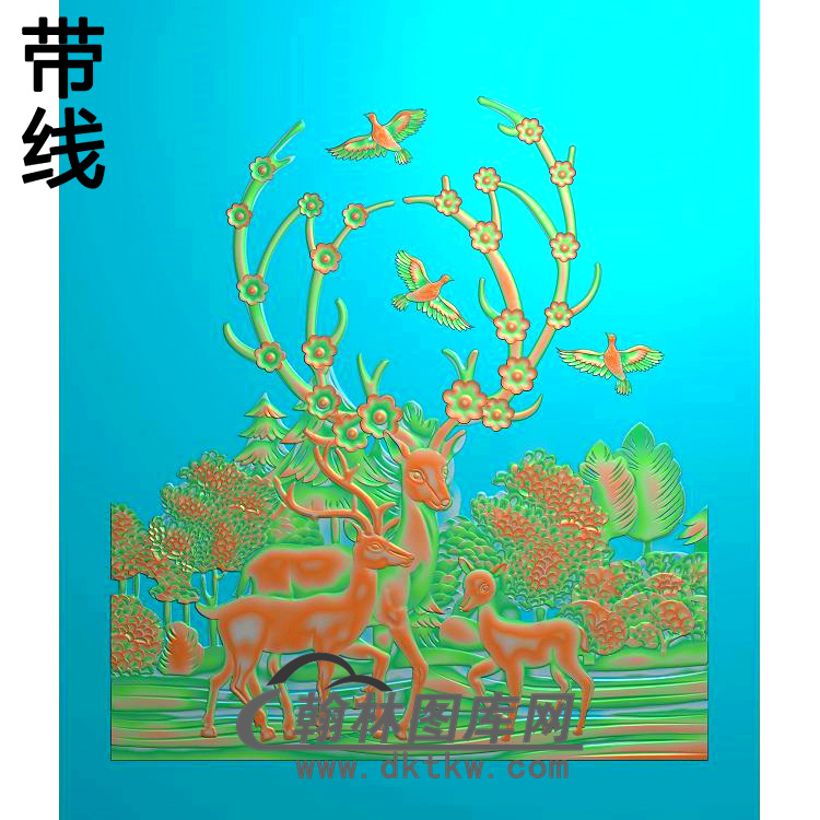 YD-42精雕图(L-023)展示
