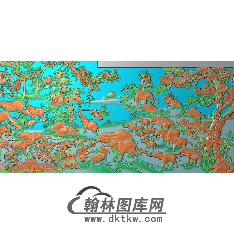 DX-201-大象无线精雕图(DX-006)展示