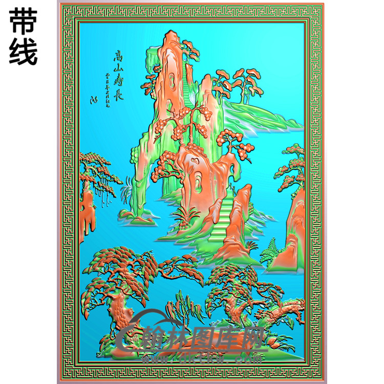 D001精雕图（SSFJ-007）展示