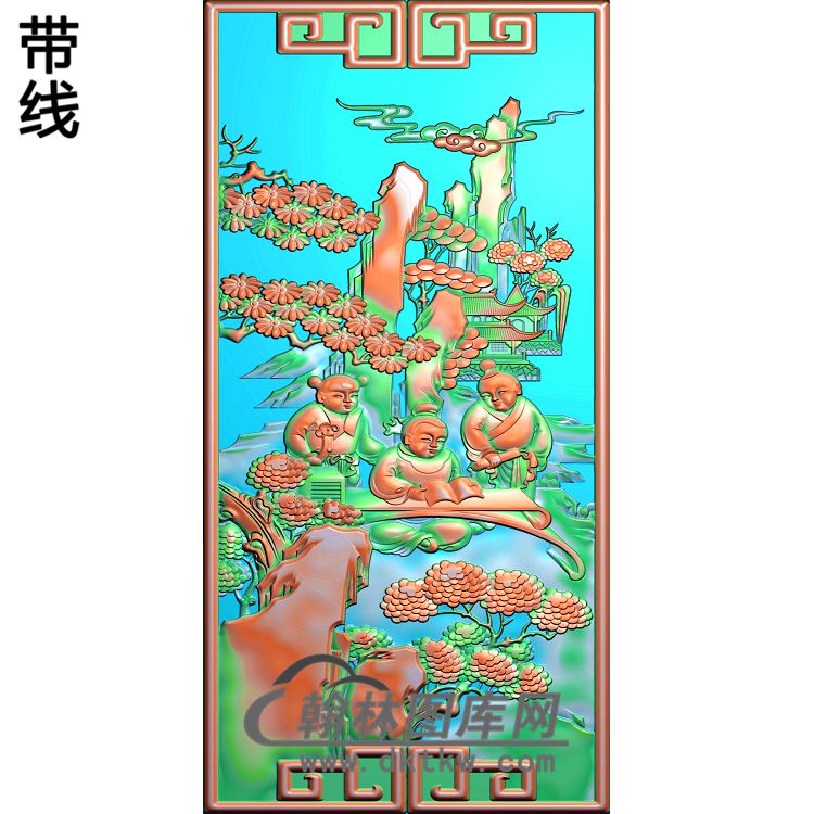 F058精雕图（TZ-011）展示