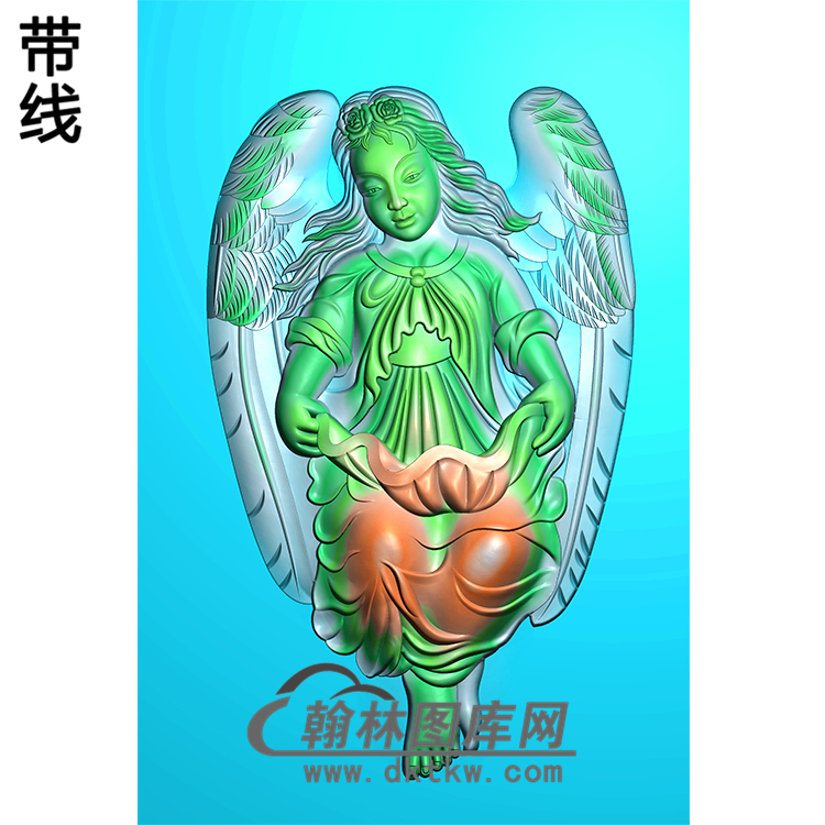RW-141-人物系列精雕图(XF-046)展示