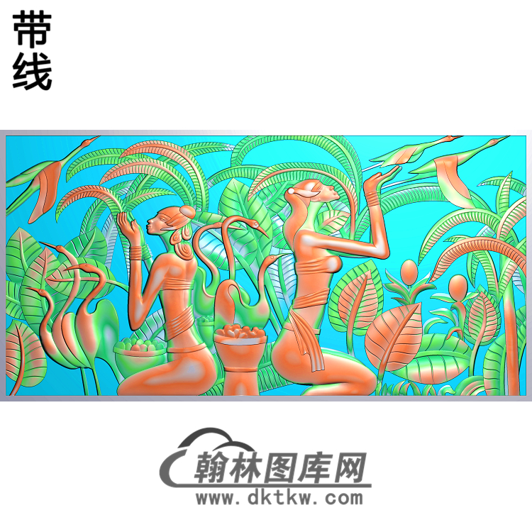 人物025_AUTOSAVE精雕图(XF-058)展示
