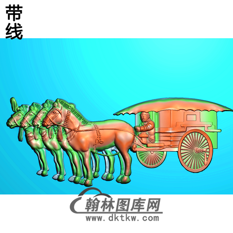 604古都西安精雕图(GD-018)展示