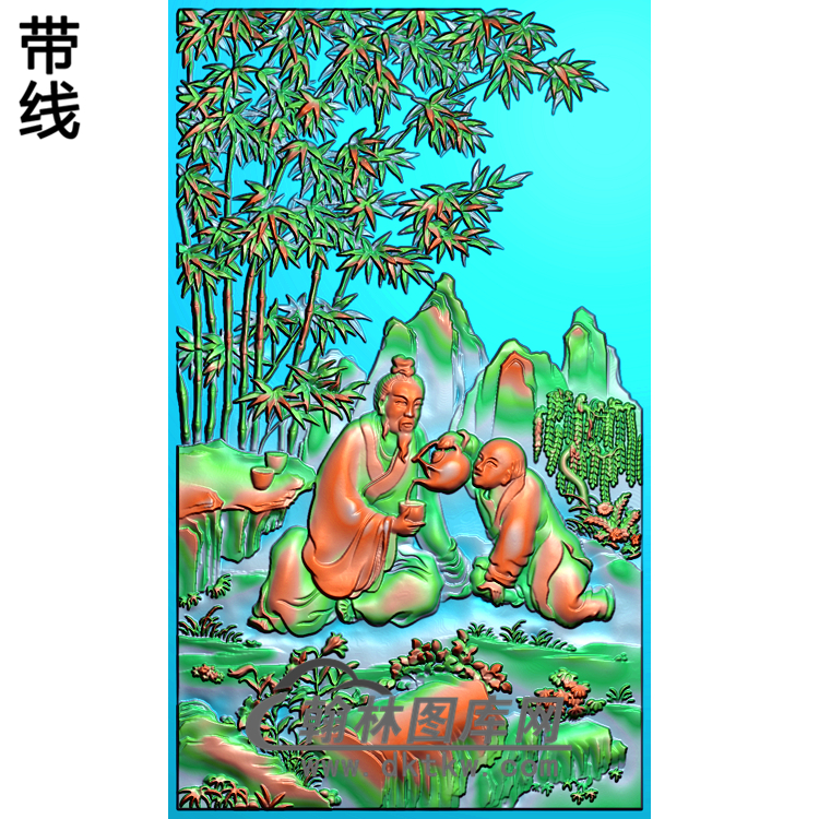F016精雕图(GD-038)展示