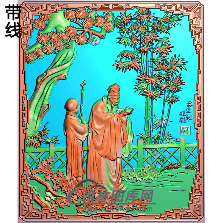 F025精雕图(GD-040)展示