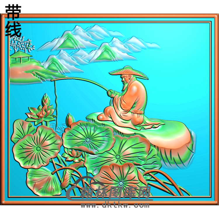 F063精雕图(GD-058)展示