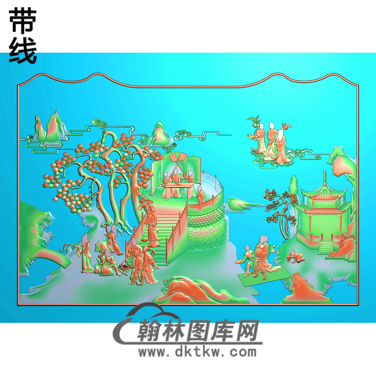 GD-406精雕图(GD-087)展示
