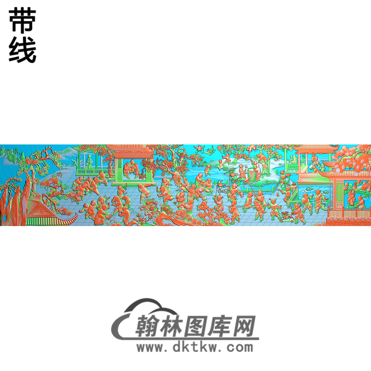 GDRW-4198人物精雕图(GD-142)展示