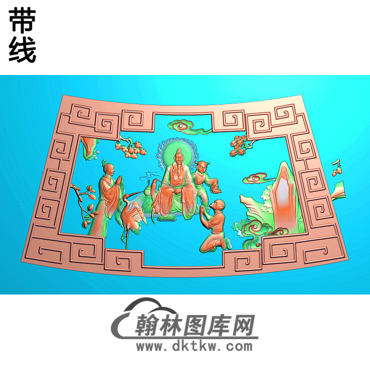 GDRW-8025-西游记精雕图(GD-220)展示
