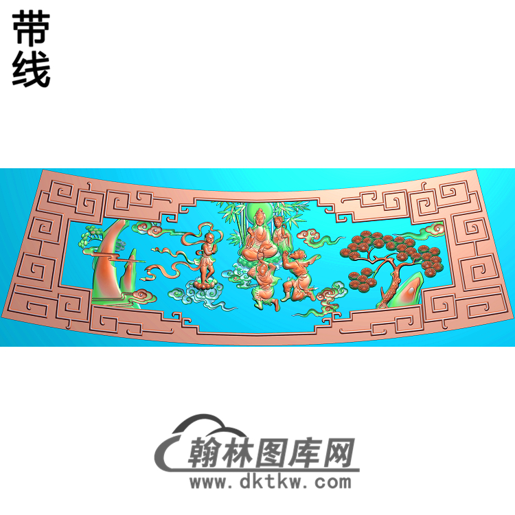 GDRW-8032-西游记精雕图(GD-227)展示