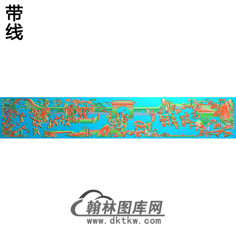 TZ-49-床大板精雕图(GD-328)展示