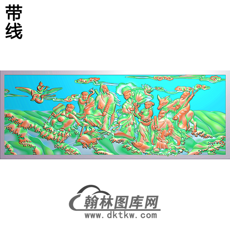 人物07_AUTOSAVE精雕图(GD-402)展示