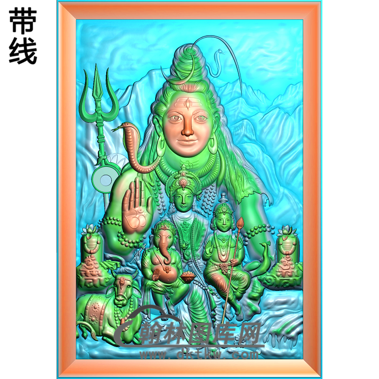 人物041_AUTOSAVE精雕图(GD-405)展示