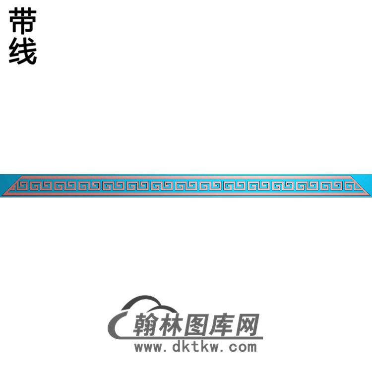 画柜回纹精雕图（ZSBK-045）展示