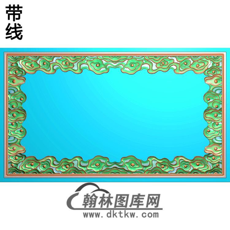 云头347200拼和精雕图（ZSBK-062）展示