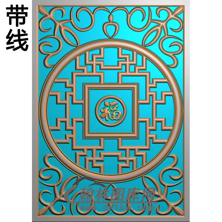 LK166精雕图(LK-008)展示