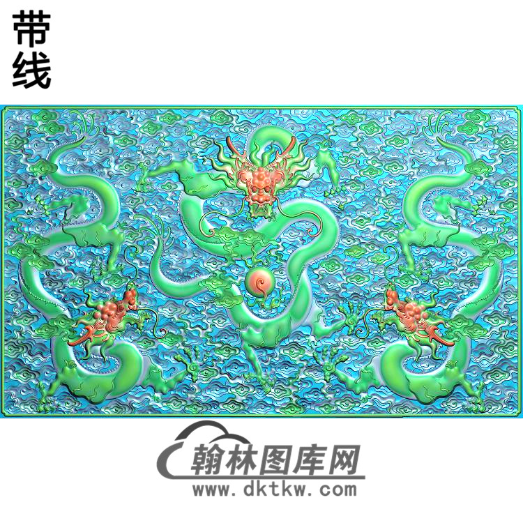 L-019-3龙精雕图（SL-003）展示