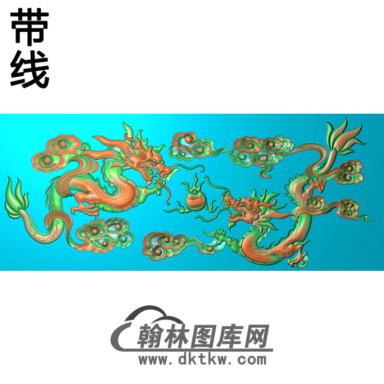 KBZ-003带线精雕图（SL-012）展示