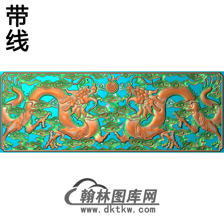 YLSB-002带线精雕图（SL-105）展示