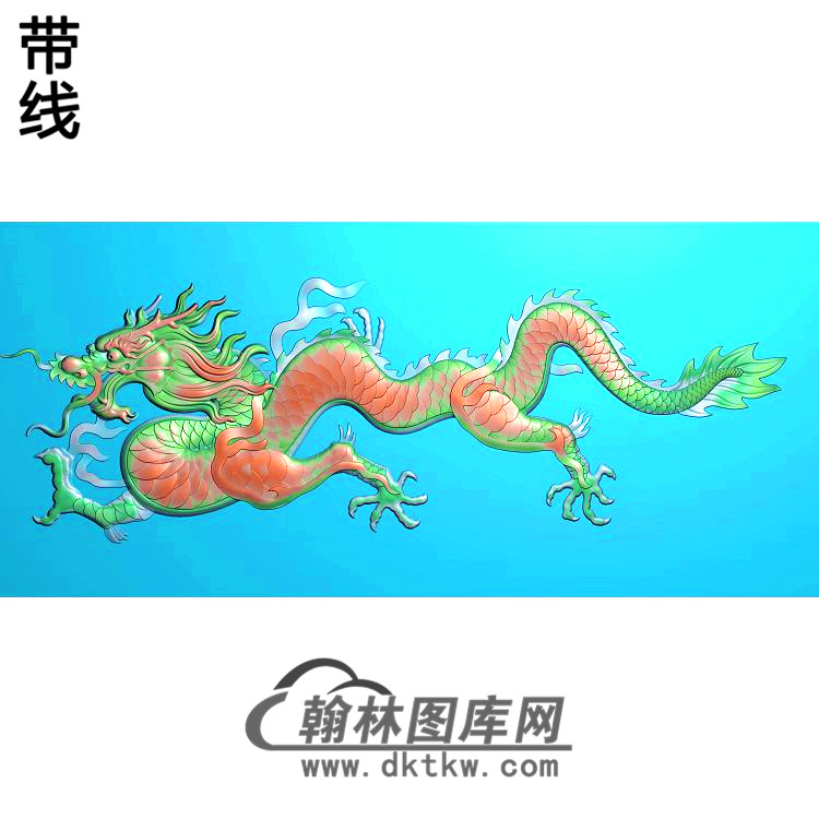 L-0012-龙精雕图（DL-026）展示