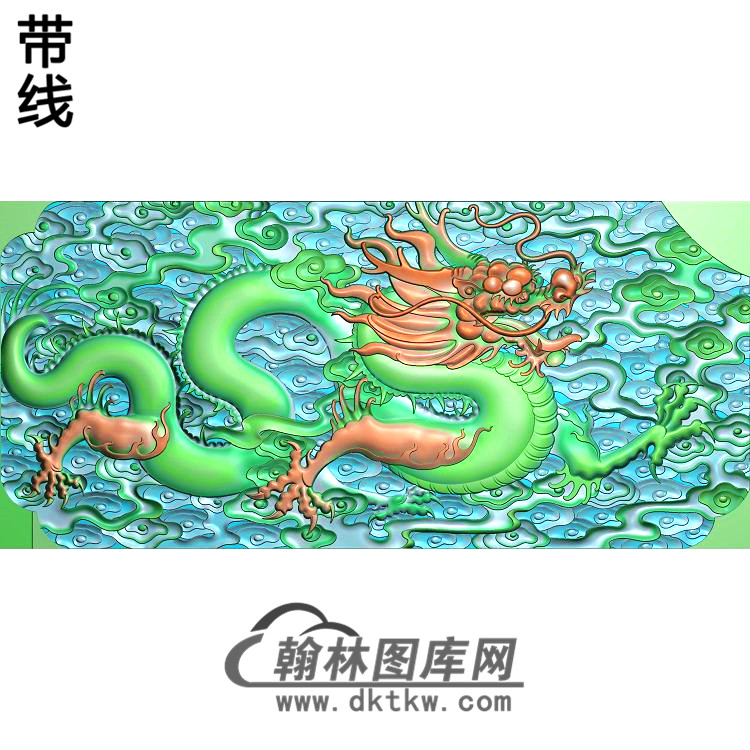 L-036-龙精雕图（DL-039）展示