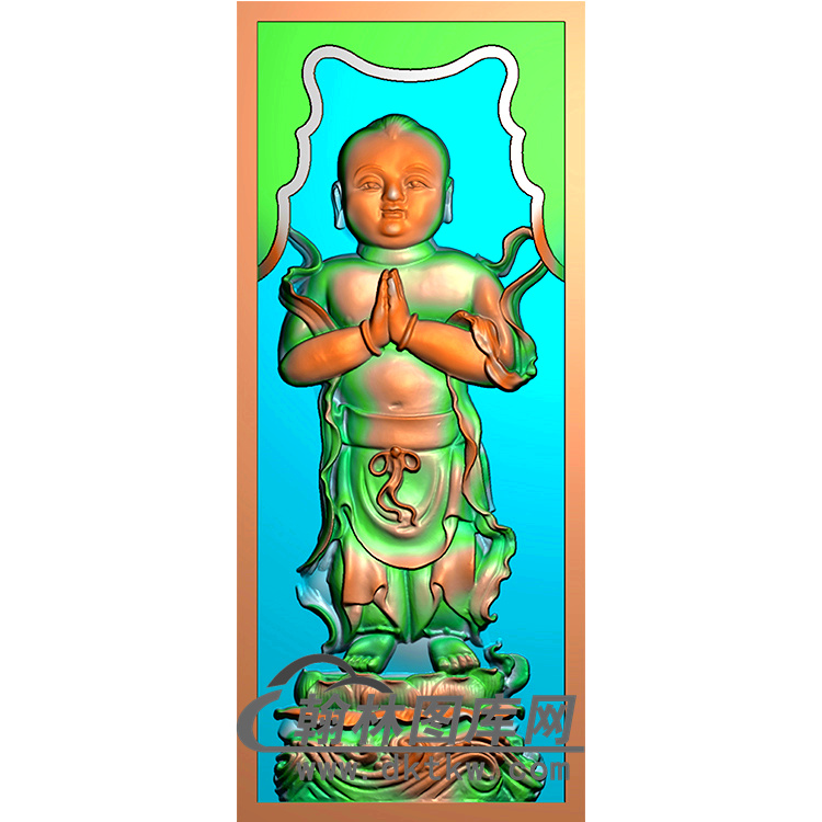 人物碑板精雕图（MBBB-1989）展示